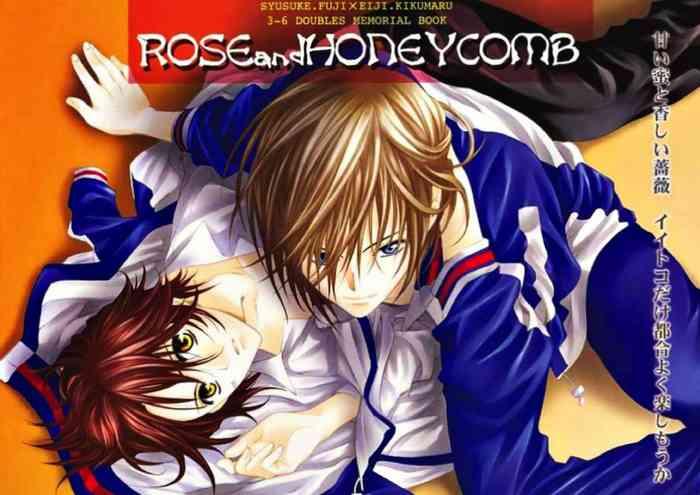 rose and honeycomb cover